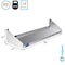 Amgood 12 in. x 36 in. Stainless Steel Wall Shelf with Side Guards AMG WS-1236-SG - alternate 4